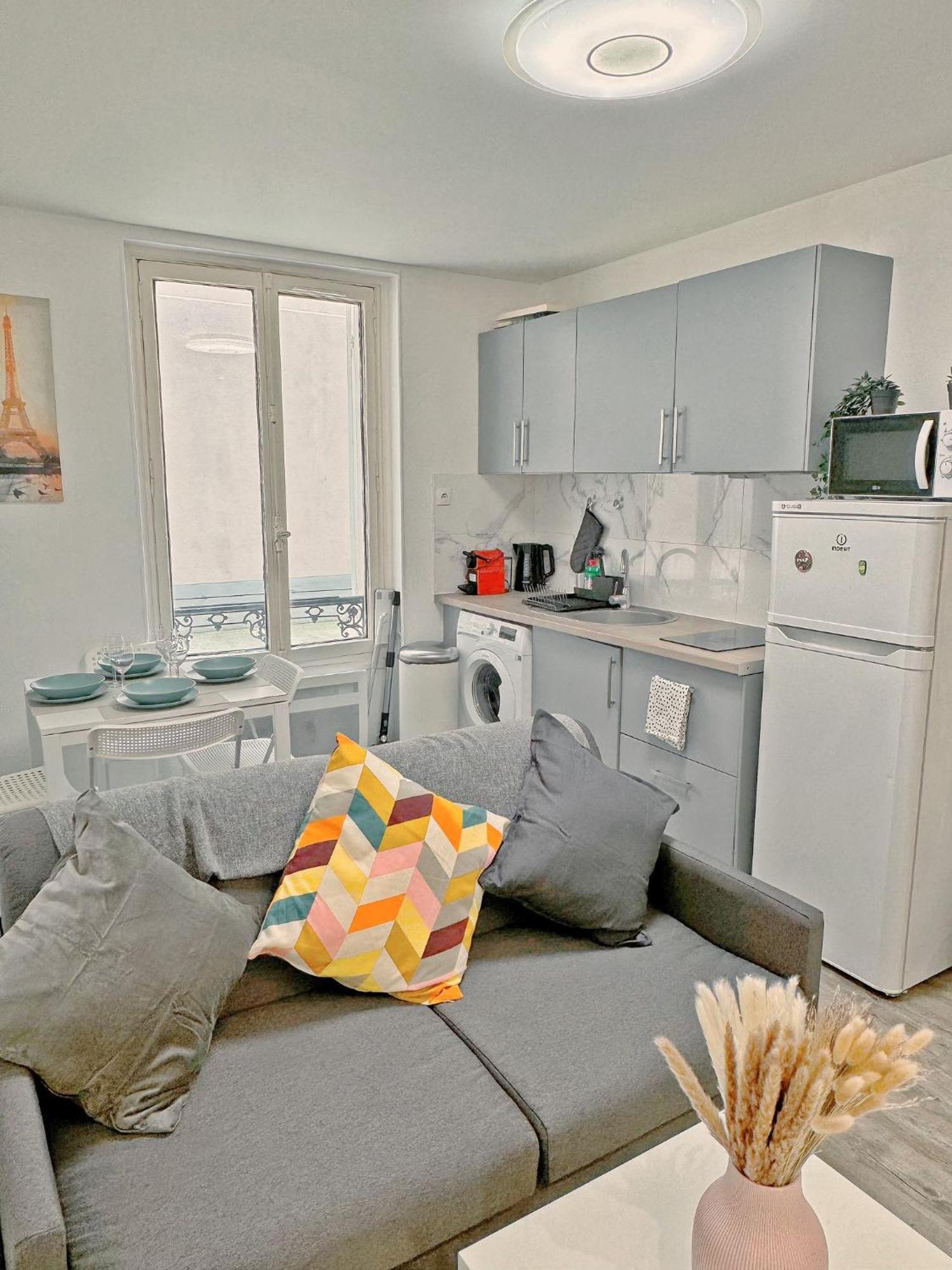 2 Minutes Metro Pasteur Paris 15Th Cosy Apartment Free Parking ภายนอก รูปภาพ